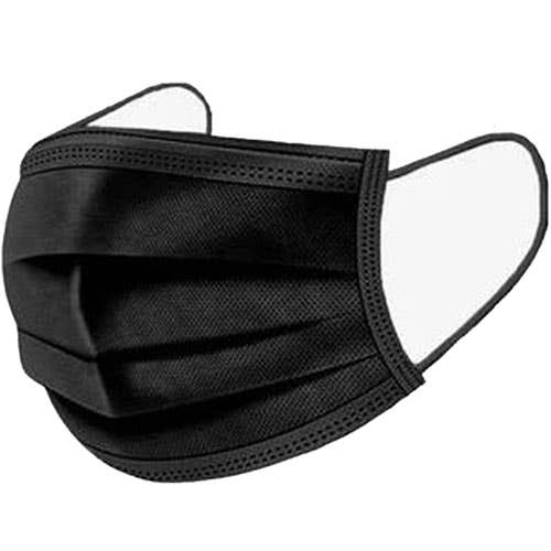 Black Disposable Face Mask